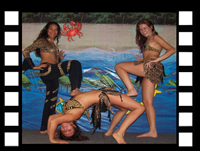 tropische danseressen